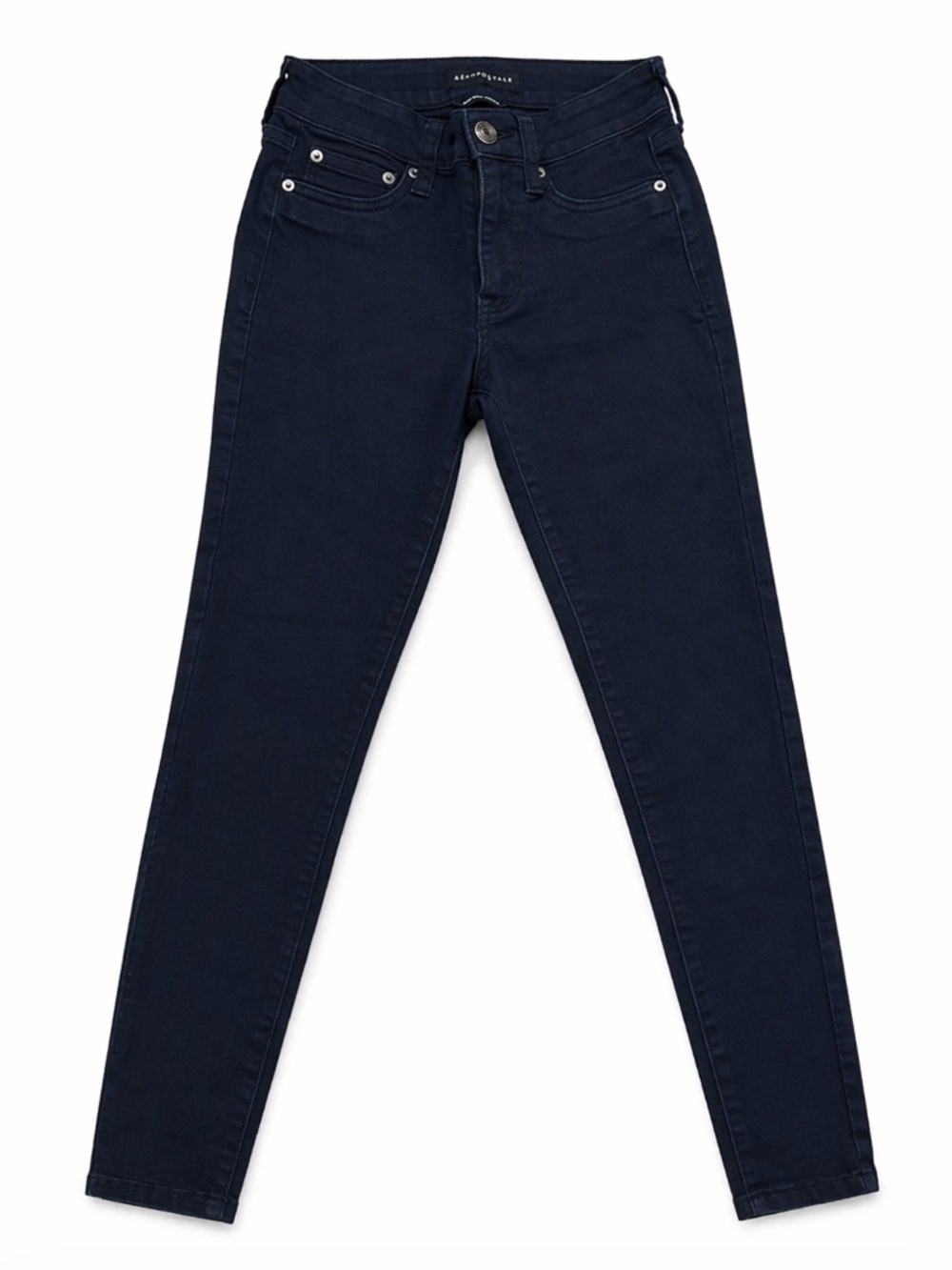 Aeropostale High Rise Jeggings Dark Wash Skinny Jeans Size 000